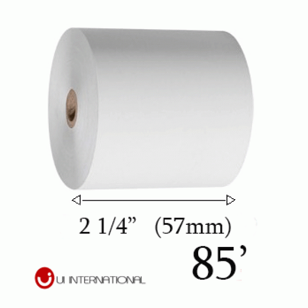 Thermal Paper Roll 2 1/4 85